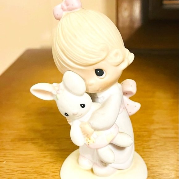Jonathan & David Precious Moments “Jesus Loves Me" #E-1372/G Figurine 1978 - Picture 1 of 4